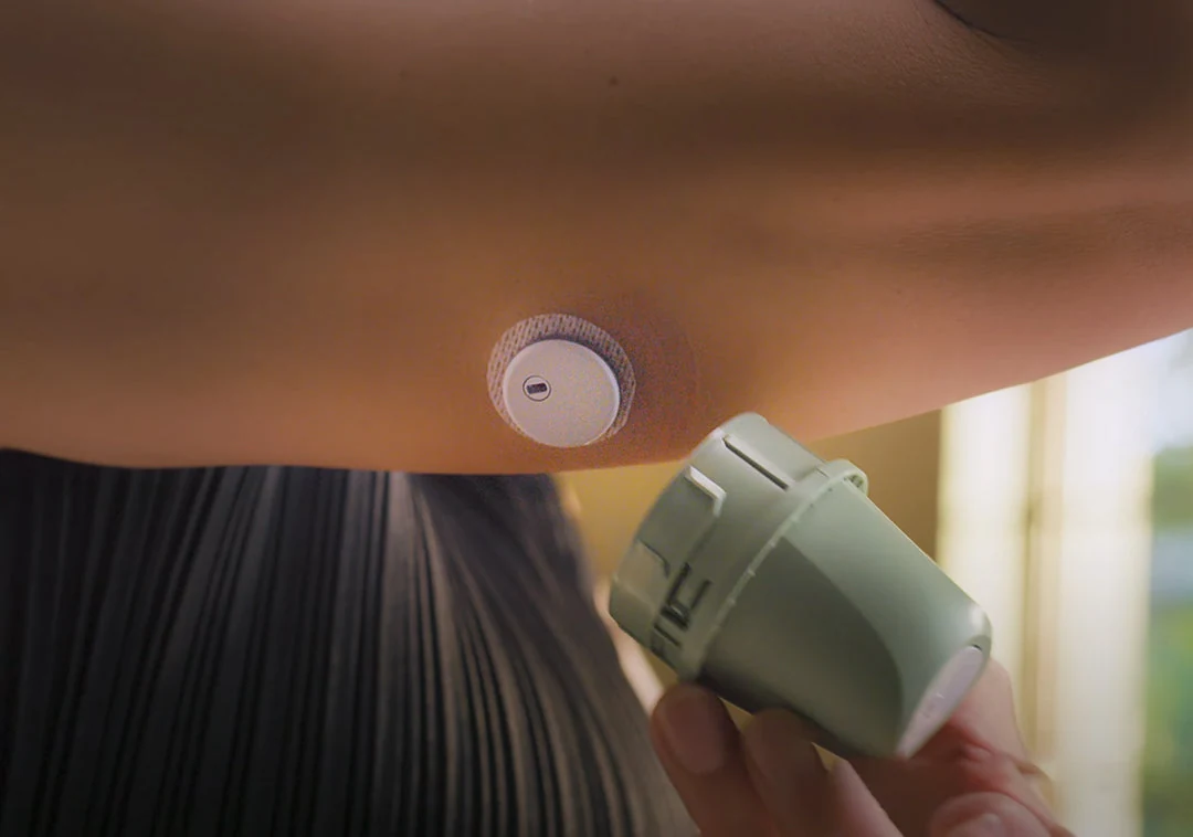 LinX sensor placement areas and the three application steps